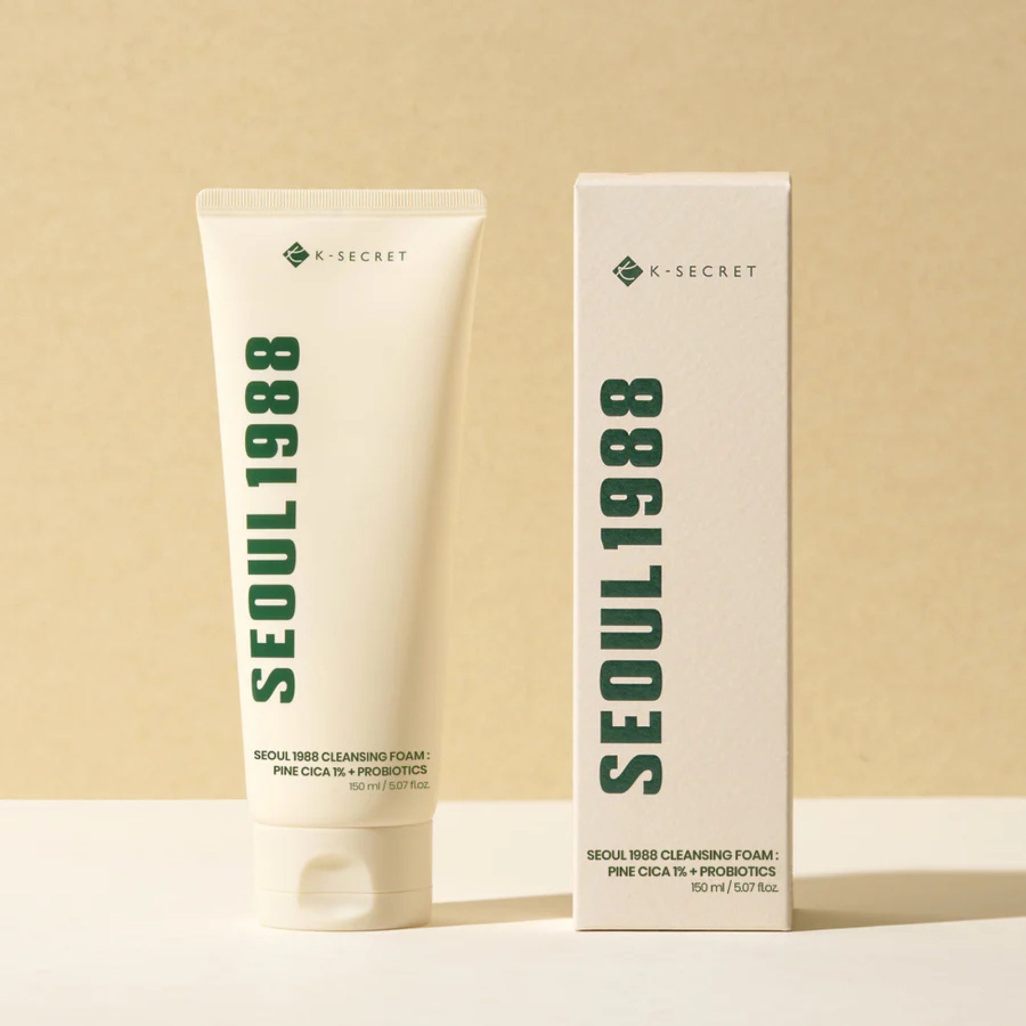 CLEANSING FOAM: PINE CICA 1% + PROBIOTICS