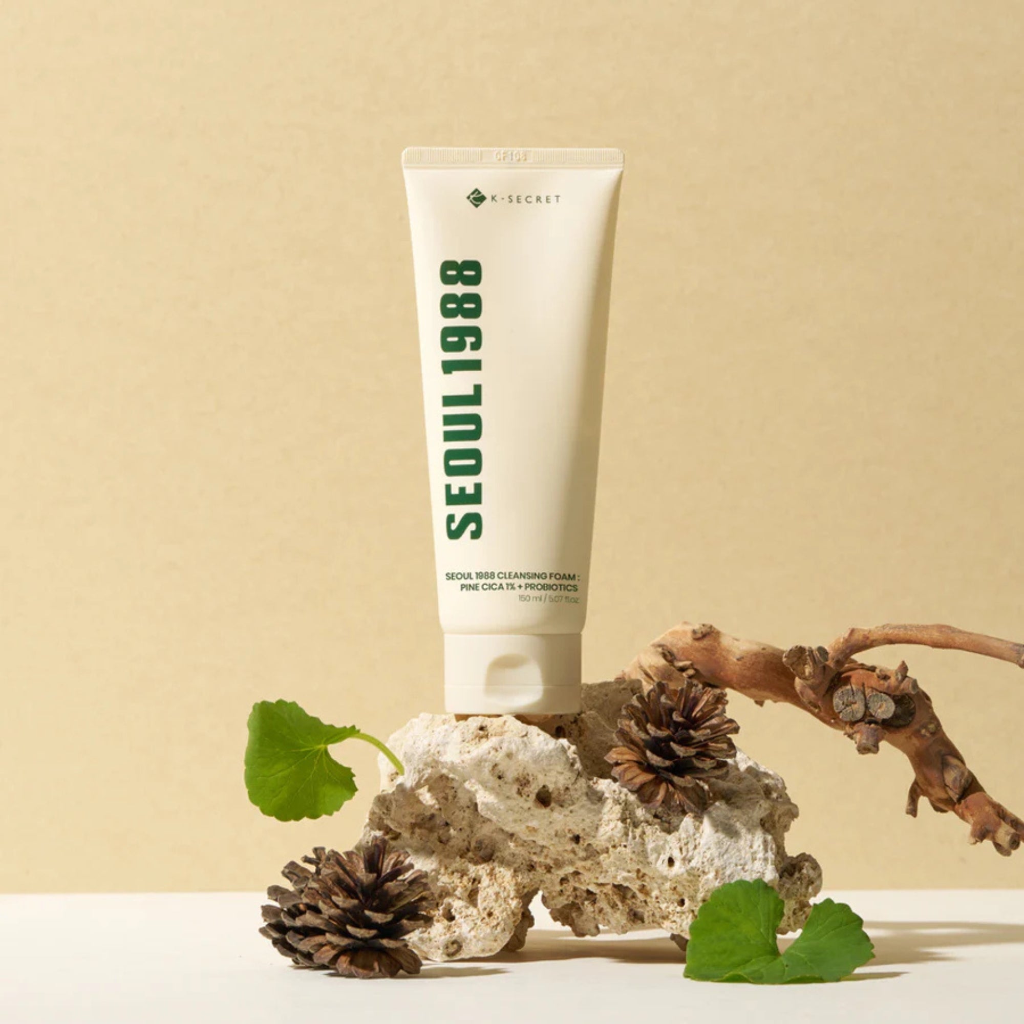 CLEANSING FOAM: PINE CICA 1% + PROBIOTICS