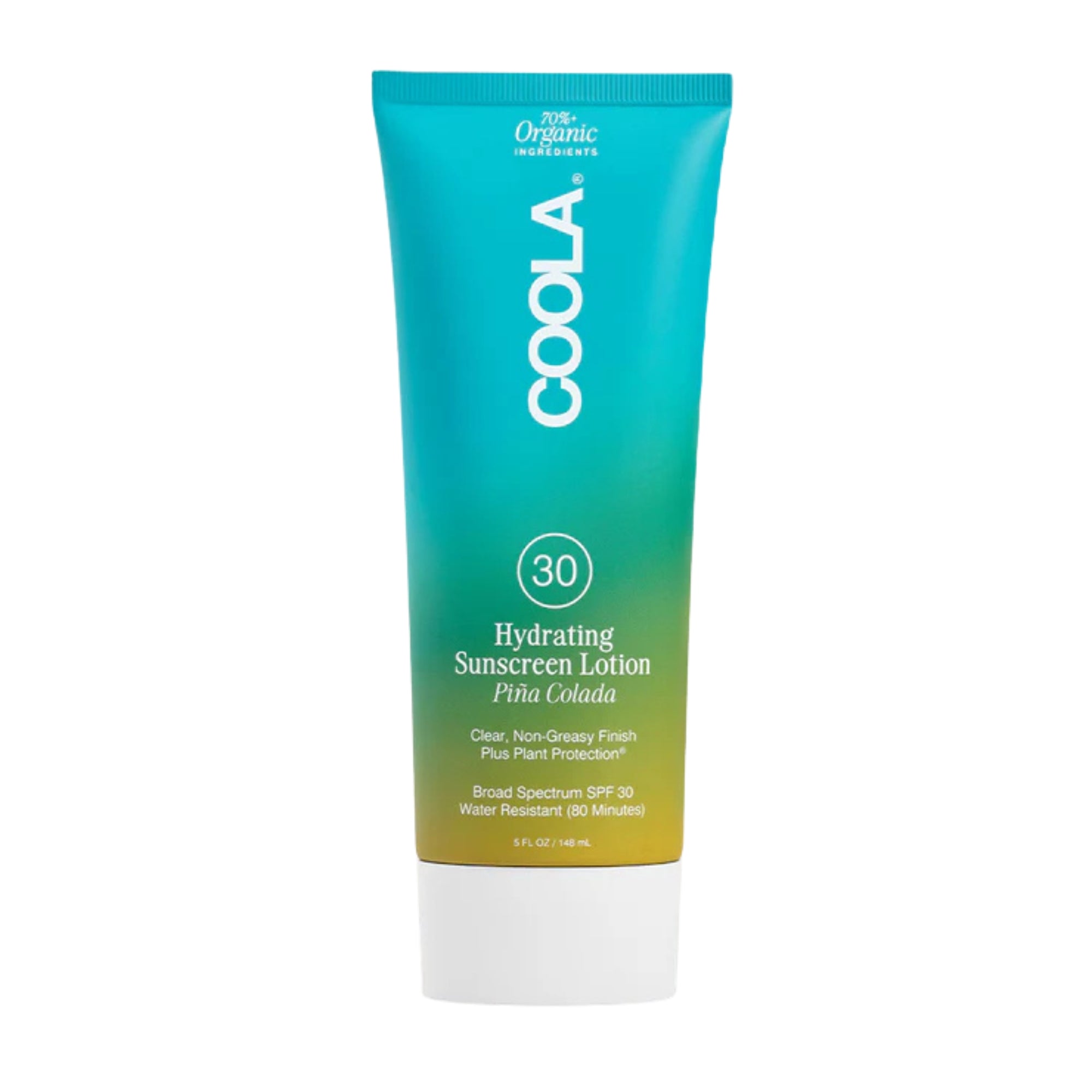 Protector solar orgánico SPF 50 resistente al sudor y agua