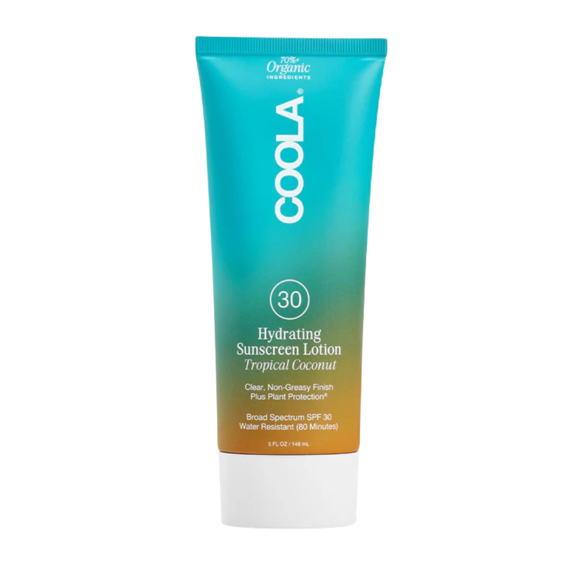 Protector solar orgánico SPF 30 resistente al sudor y agua
