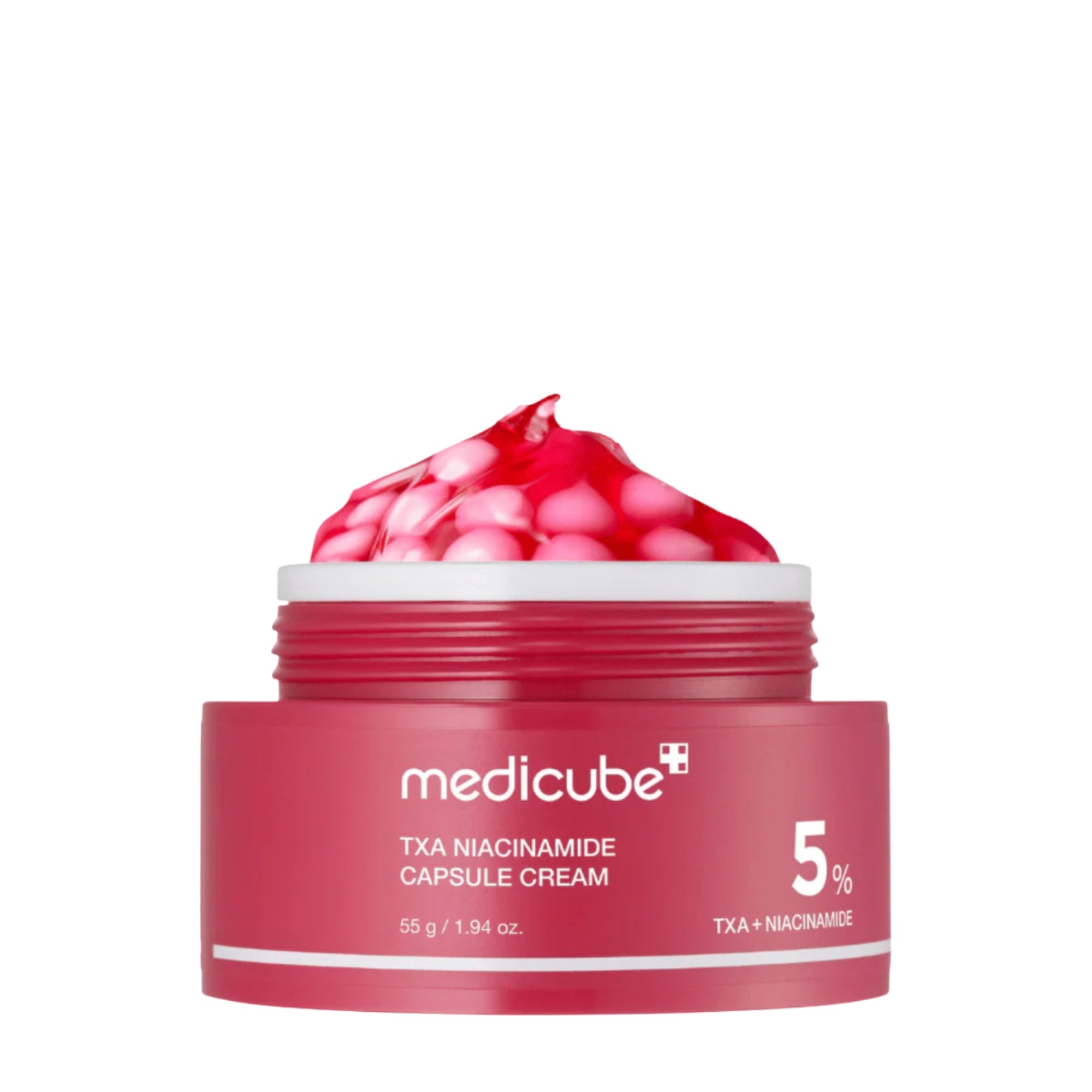 Crema TXA Niacinamide Capsule Cream para manchas y tono desigual 