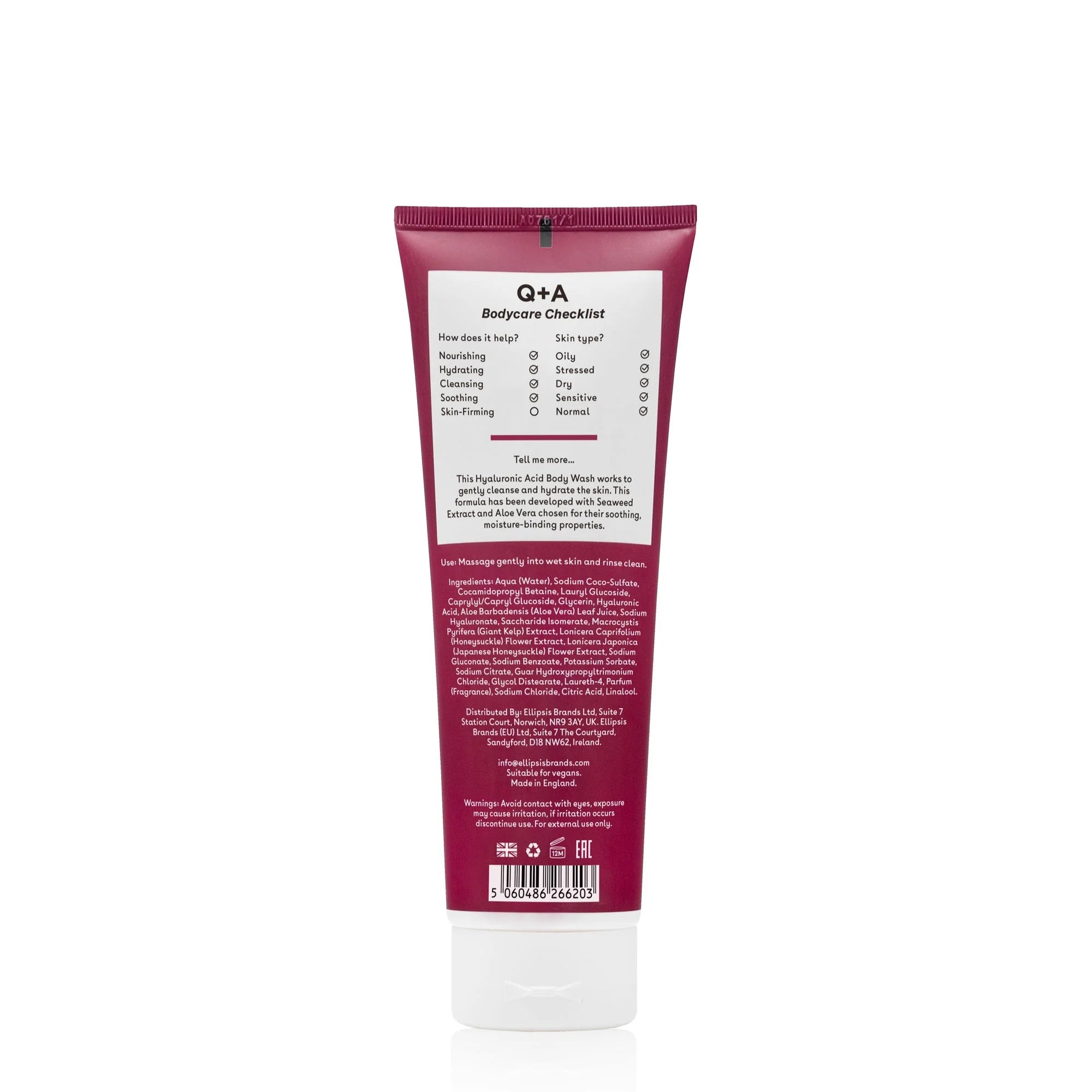 HYALURONIC ACID BODY WASH