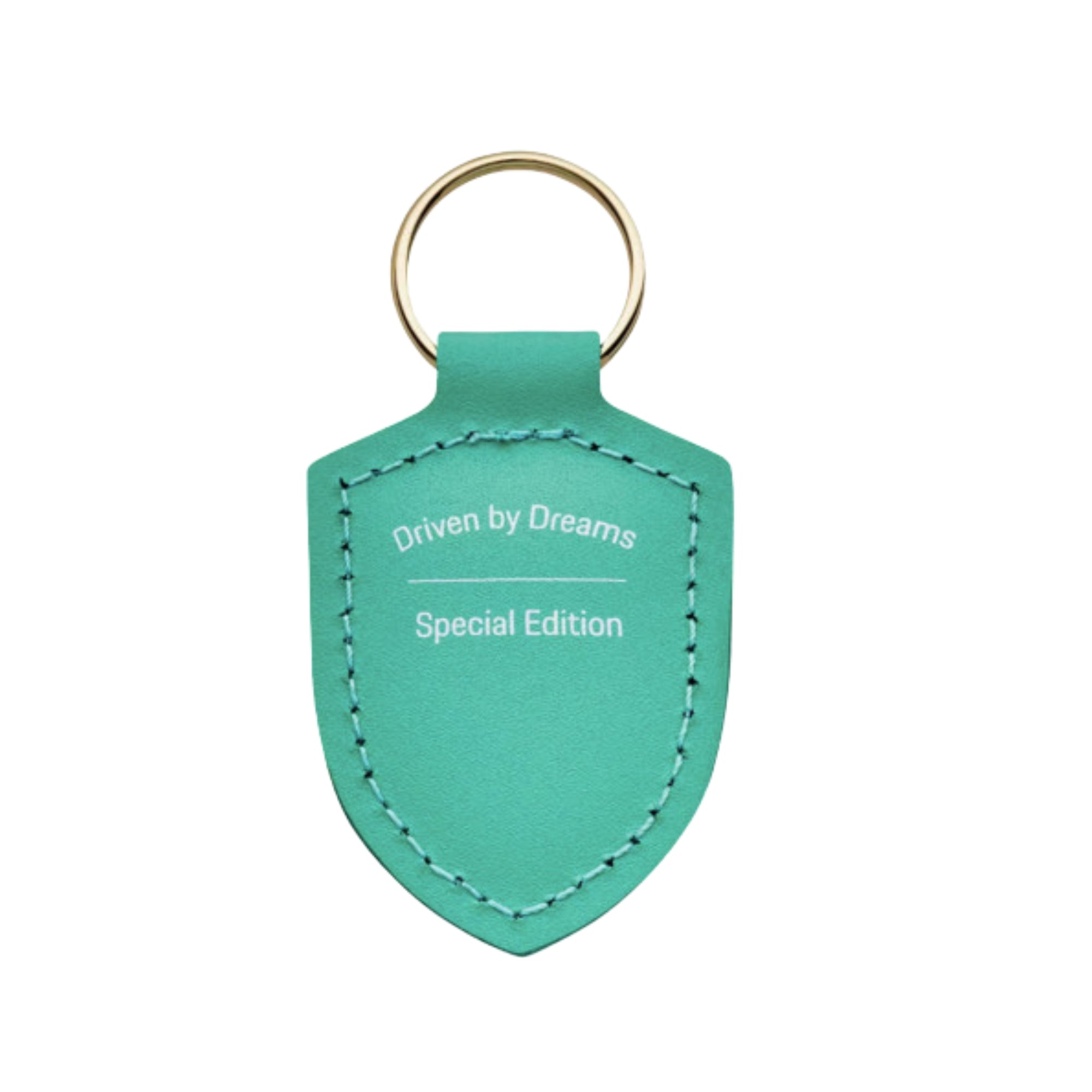 LLAVERO TIFFANY CON ESCUDO «DRIVEN BY DREAMS» – 75Y