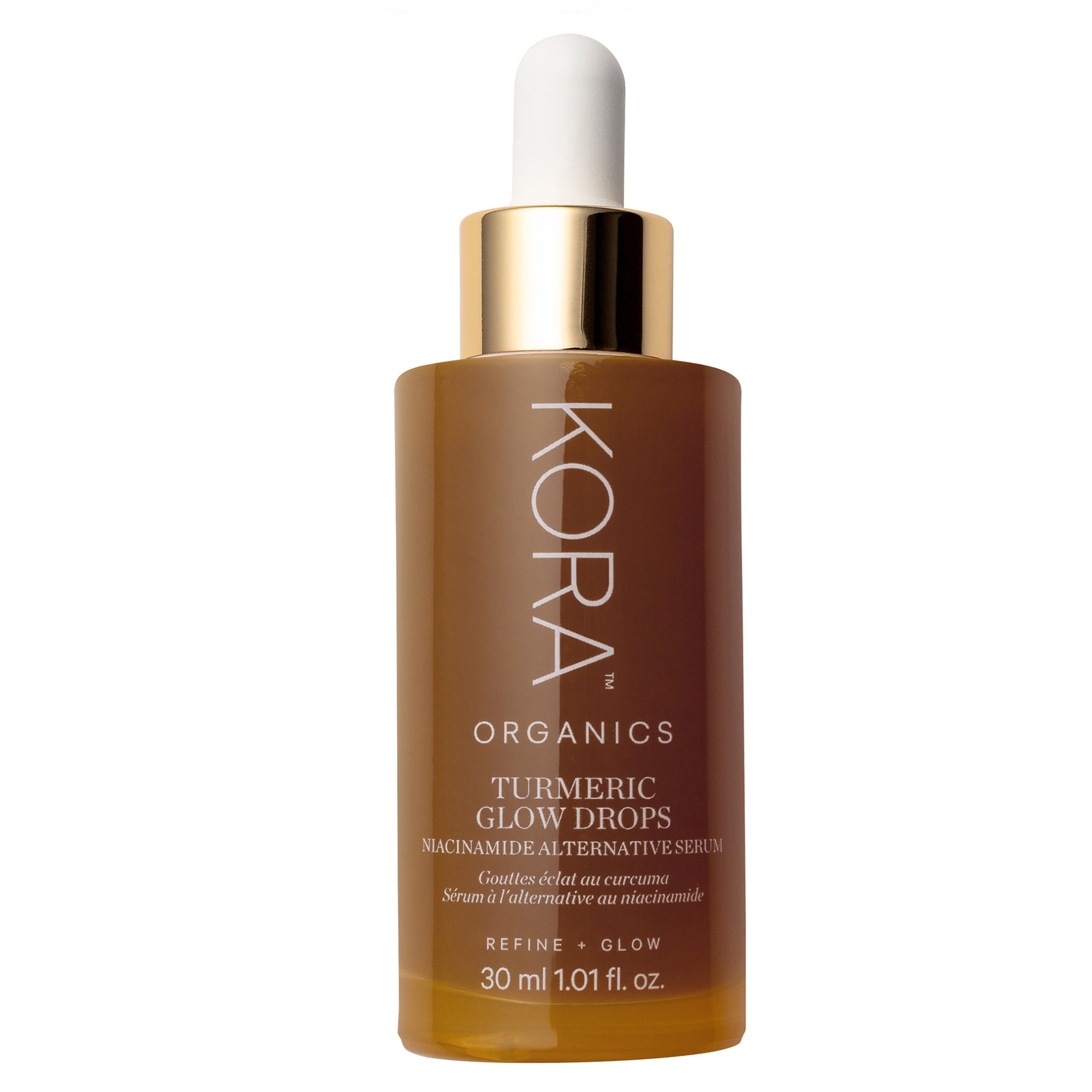 TURMERIC GLOW DROPS NIACINAMIDE ALTERNATIVE SERUM