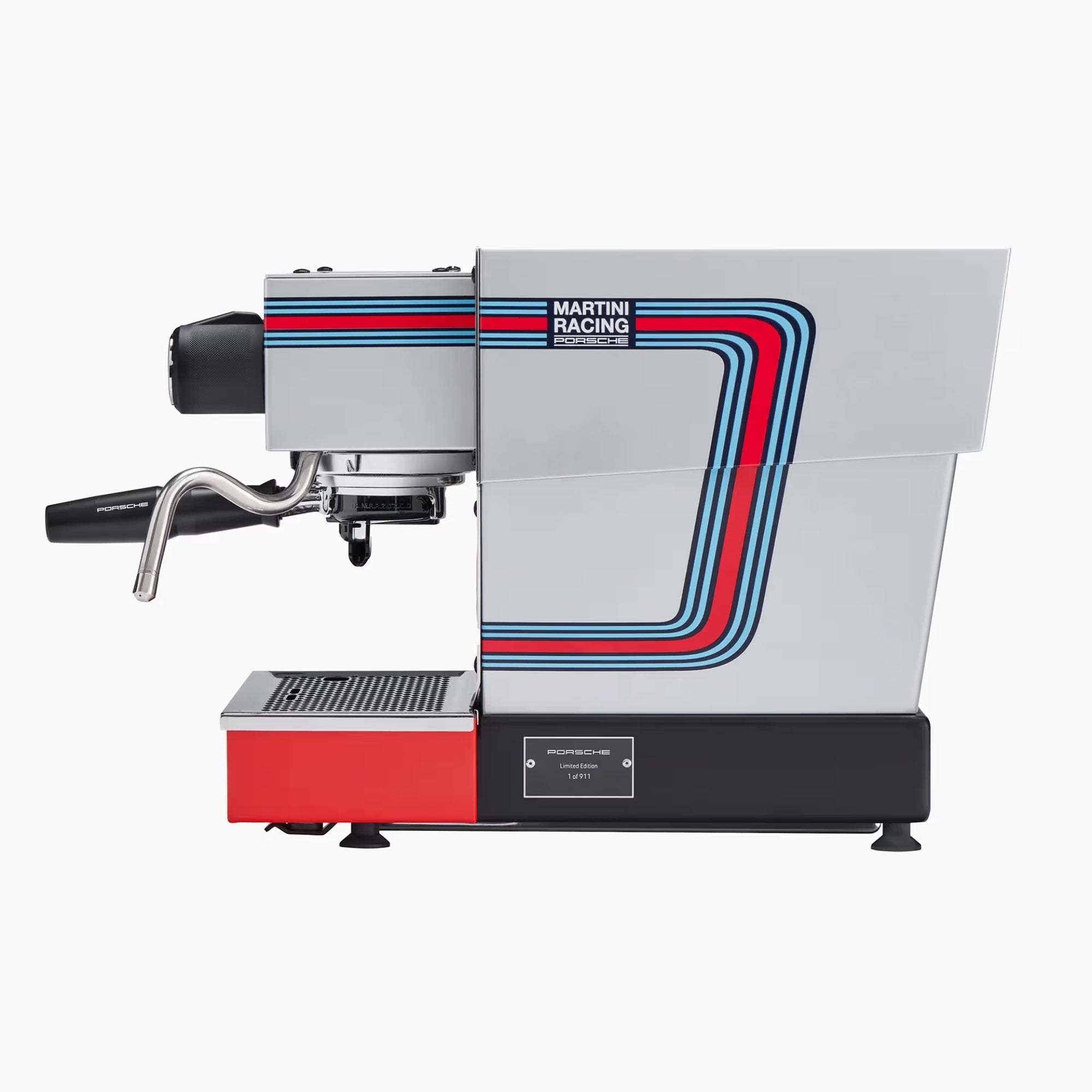 MÁQUINA DE ESPRESSO PORSCHE X LA MARZOCCO LINEA MICRA – MARTINI RACING® – LIMITED EDITION